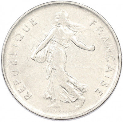 5 франков 1971 года Франция