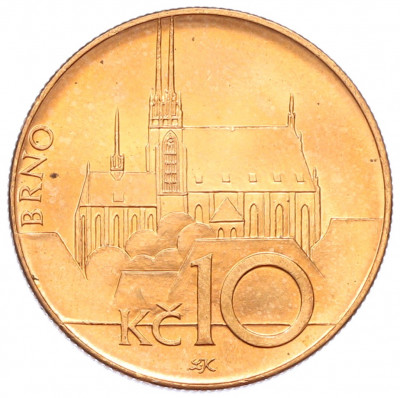 10 крон 2003 года Чехия