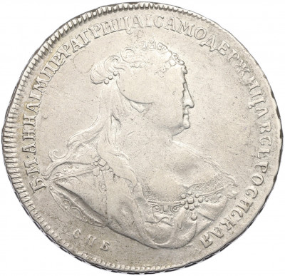 1 рубль 1739 года СПБ