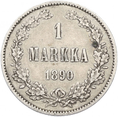 1 марка 1890 года Русская Финляндия