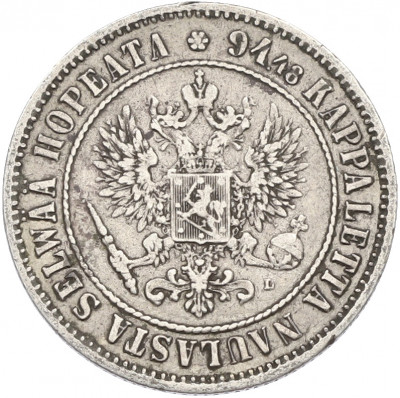 1 марка 1890 года Русская Финляндия