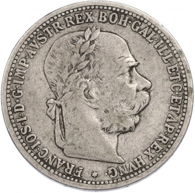 1 крона 1895 года Австрия