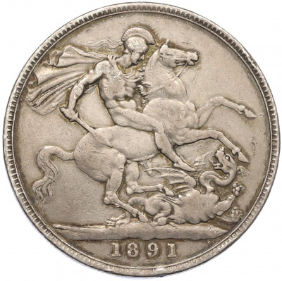 1 крона 1891 года Великобритания