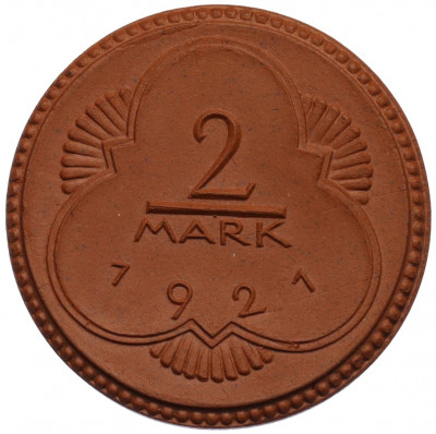 2 марки 1921 года Германия — город Альтенбург (Нотгельд)