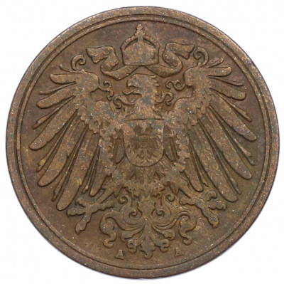 1 пфенниг 1908 года A Германия