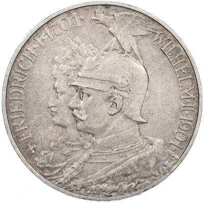 5 марок 1901 года Германия (Пруссия) «200-летие Пруссии»
