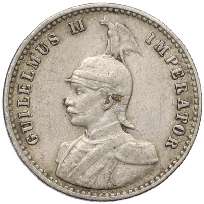 1/4 рупии 1910 года J Германская Восточная Африка