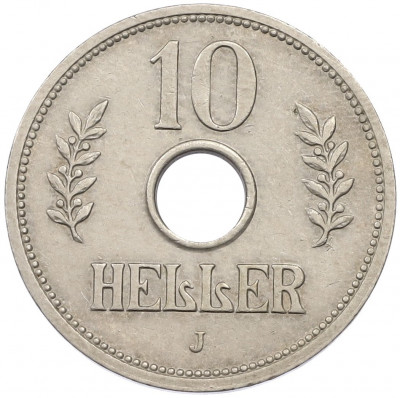 10 геллеров 1914 года Германская Ост-Африка
