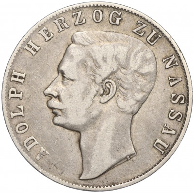 1 союзный талер 1860 года Нассау