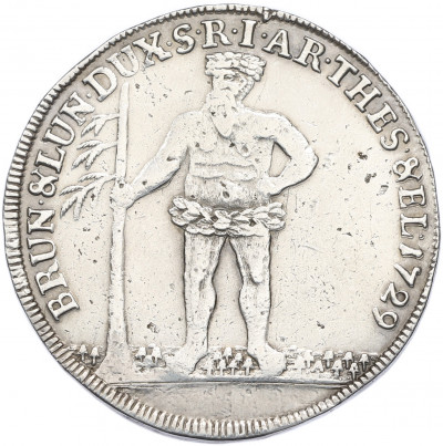 1 талер 1729 года Брауншвейг-Люнебург-Каленберг-Ганновер