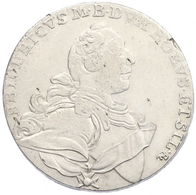 1/6 талера 1757 года Брандербург-Байройт