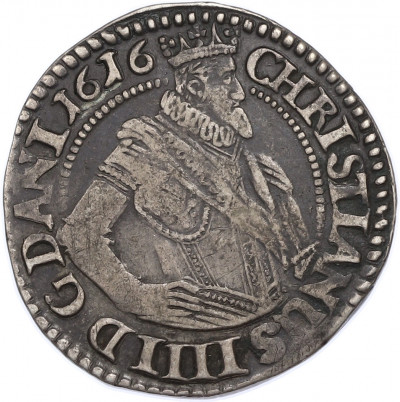 1 марка 1616 года Дания