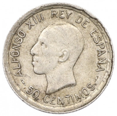 50 сентимо 1926 года Испания