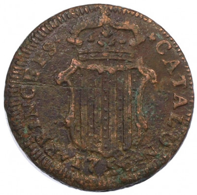 1 ардит 1756 года Каталония