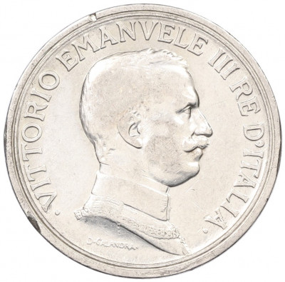 2 лиры 1914 года Италия