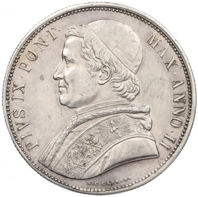 1 скудо 1847 года B Папская область