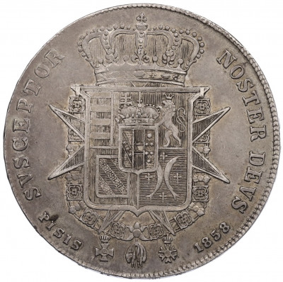 4 флорина 1858 года Тоскана