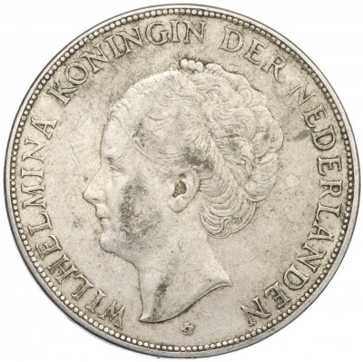2 1/2 гульдена 1930 года Нидерланды