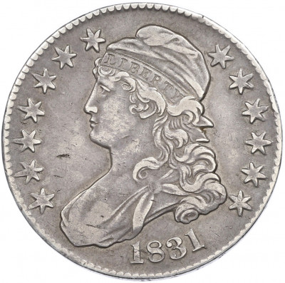 1/2 доллара (50 центов) 1831 года США