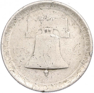 1/2 доллара (50 центов) 1926 года США «150 лет Независимости»