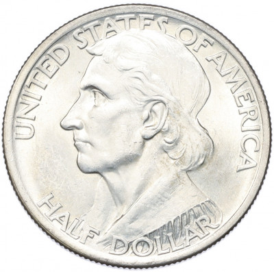 1/2 доллара (50 центов) 1936 года США «Двухсотлетие Даниэля Буна»
