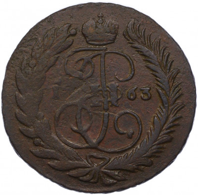 2 копейки 1763 года ММ