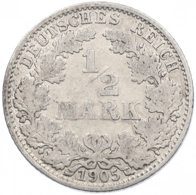 1/2 марки 1905 года A Германия