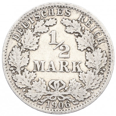 1/2 марки 1906 года A Германия