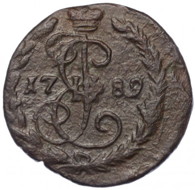 Денга 1789 года ЕМ