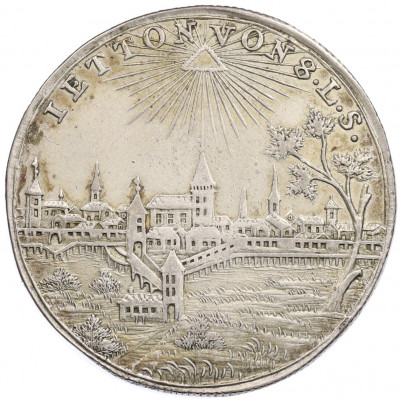 Жетон 1757-1791 года Швабах (Карл Александр — маркграф Бранденбург-Ансбаха)