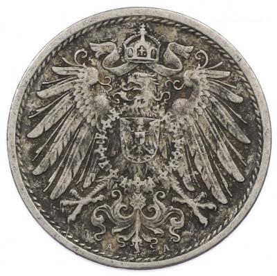10 пфеннигов 1906 года A Германия
