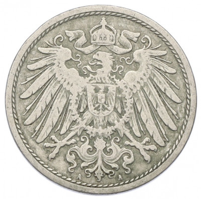 10 пфеннигов 1907 года A Германия