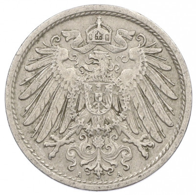10 пфеннигов 1912 года A Германия