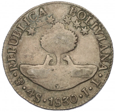 4 суэльдо 1830 года Боливия