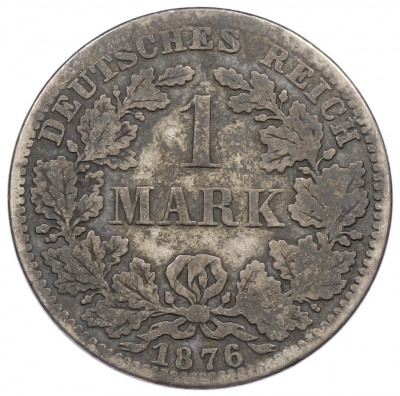 1 марка 1876 года A Германия