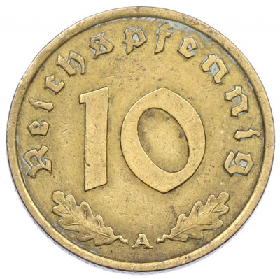 10 рейхспфеннигов 1938 года A Германия