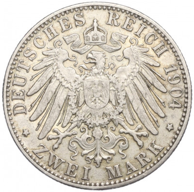 2 марки 1904 года Германия (Бавария)