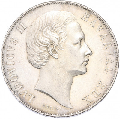 1 союзный талер 1867 года Бавария