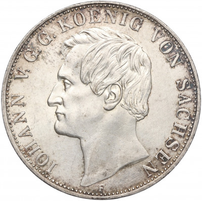 2 союзных талера 1858 года Саксония