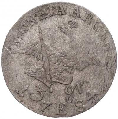 3 гроша 1784 года E Пруссия