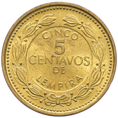 5 сентаво 1999 года Гондурас