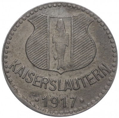10 пфеннигов 1917 года Германия — город Кайзерслаутерн (Нотгельд)