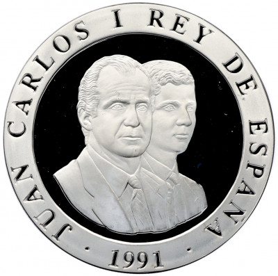 2000 песет 1991 года Испания «XXV Летние Олимпийские игры в Барселоне 1992 — Боулинг»