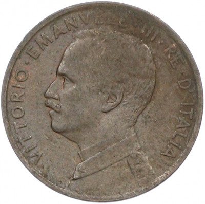 1 чентезимо 1915 года Италия