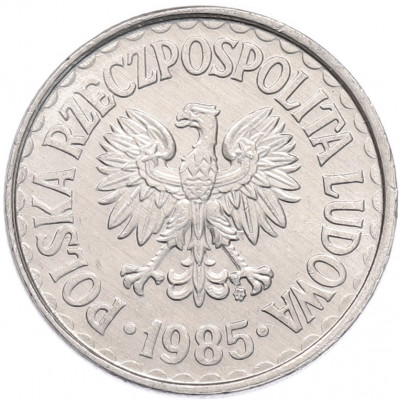 1 злотый 1985 года Польша