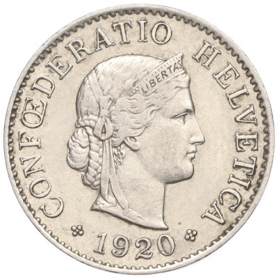5 раппенов 1920 года Швейцария