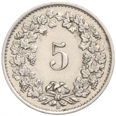 5 раппенов 1920 года Швейцария