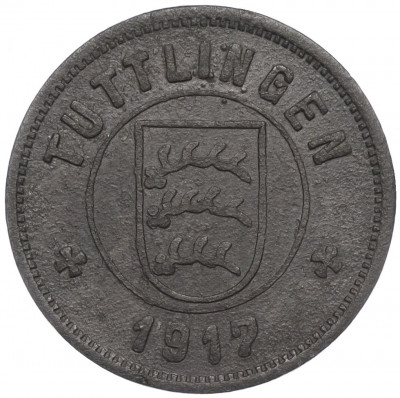 10 пфеннигов 1917 года Германия — город Туттлинген (Нотгельд)