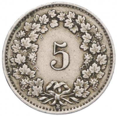 5 раппенов 1926 года Швейцария