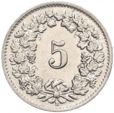 5 раппенов 1954 года Швейцария